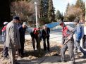 گزارش تصویری از آئیین درختکاری و تقدیر ازهمکاران فضای سبز دانشگاه
